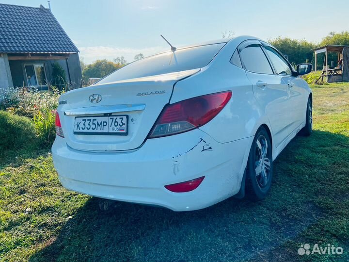 Бампер передний и задний hyundai solaris