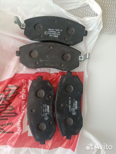 Тормозные колодки Textar 2437201