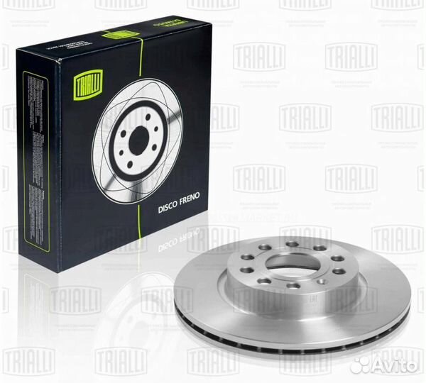Trialli DF 180106 Диск тормозной перед