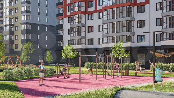 2-к. квартира, 45,3 м², 8/16 эт.