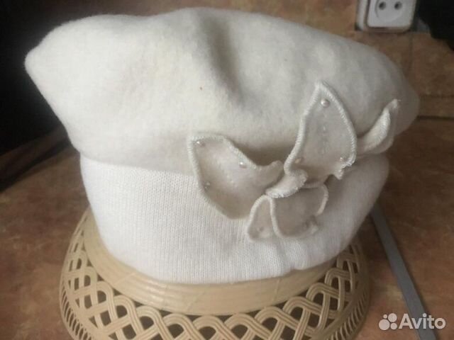Вязаный берет
