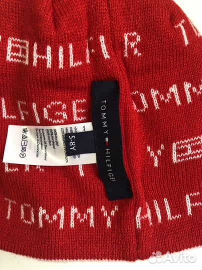 Детская шапка tommy hilfiger