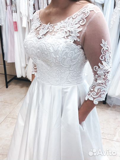 Свадебное платье 46-48