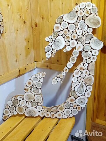 Русалочка из можжевельника