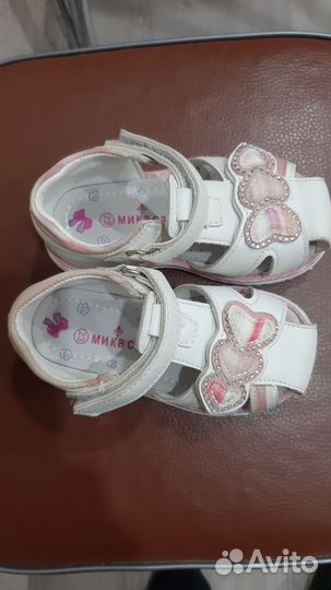 Сандалики для девочки 23