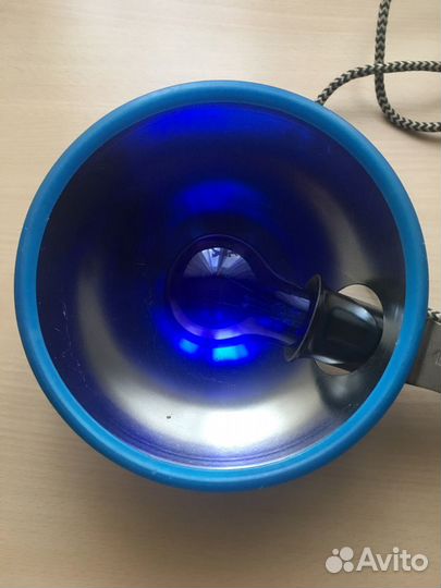 Лампа синяя медицинская СССР