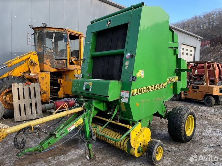 Пресс-подборщик John Deere 590, 2015