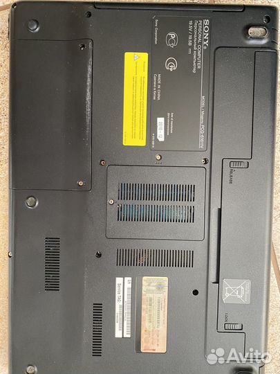 Ноутбук : sony vaio PCG-61611V