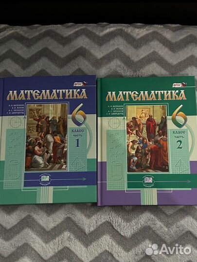 Учебник Математика 6 класс (2части) Виленкин