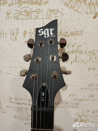 Электро гитара Schecter sgr-1 Цвет чёрный матовый