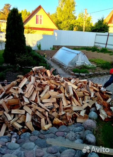 Дрова Береза с доставкой в Выборге
