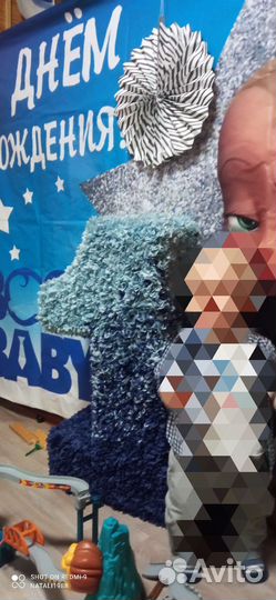 Плакат Босс Молокосос и цифра 1