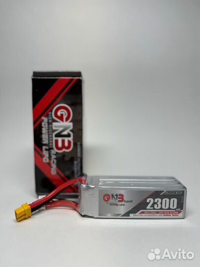 Аккумулятор GNB 3300 mah 5s 18.5V 100С