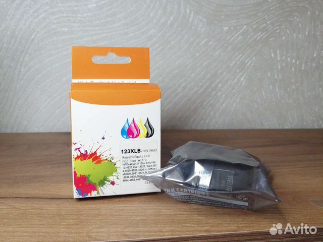 Картридж hp 123 xl