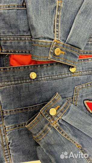 Джинсовая куртка original marines 10-12 лет