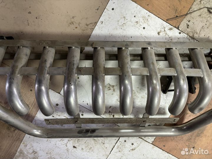 Защита бампера переднего и заднего Прадо 120