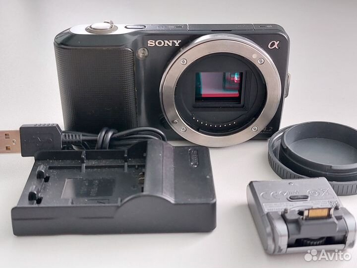 Sony nex 3 только тушка (без объкктива)