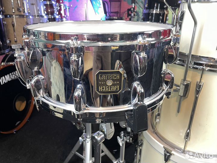 Gretsch Chrome over Brass 14x6,5 малый барабан