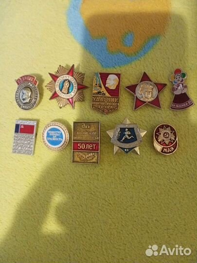 Знаки и значки СССР