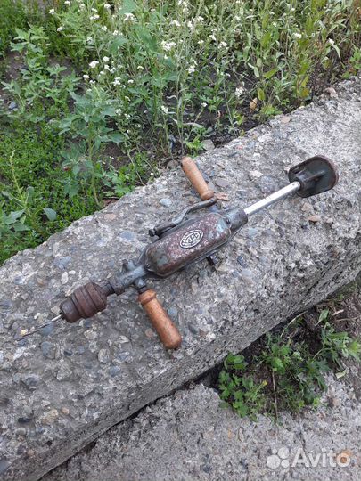 Дрель ручная механическая СССР