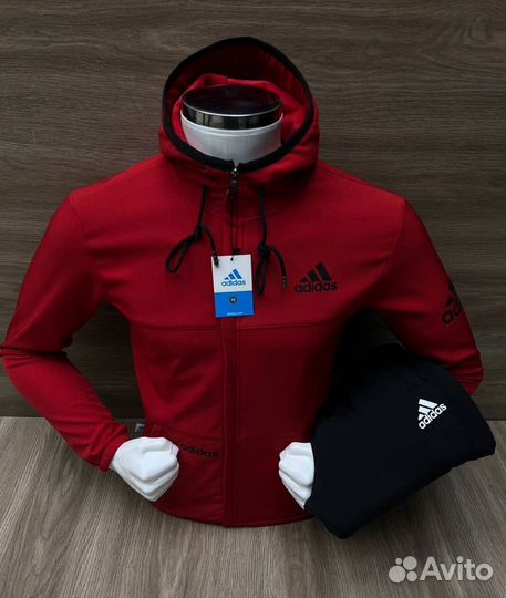 Спортивные костюмы мужские Adidas на флисе