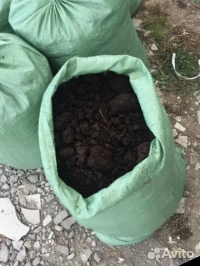 Чернозем в мешках