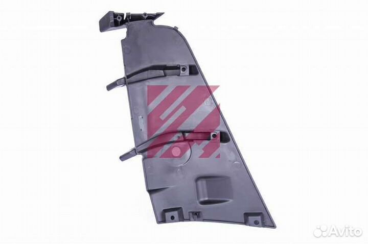 Накладки торм. компл. (2 рем.) (с заклеп.) WVA