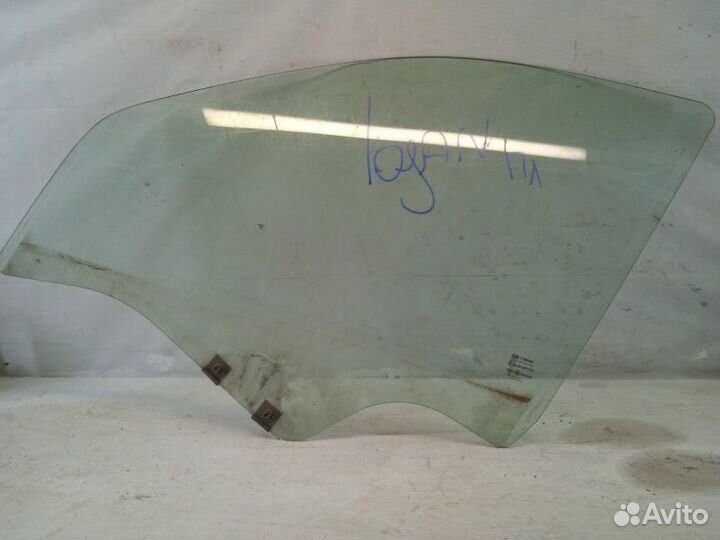 Стекло двери переднее левое Renault Logan 1 2012