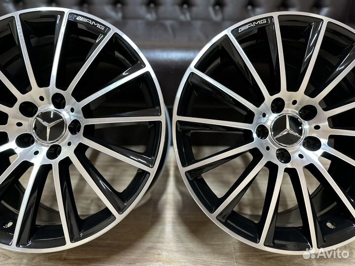 Новые разноширокие диски amg R19 5-112 8.5/9.5J