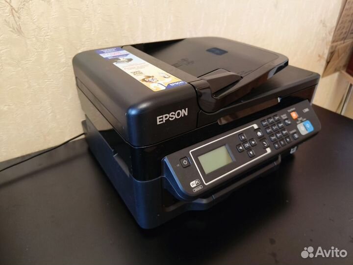 Epson l566, цветной мфу,Факс