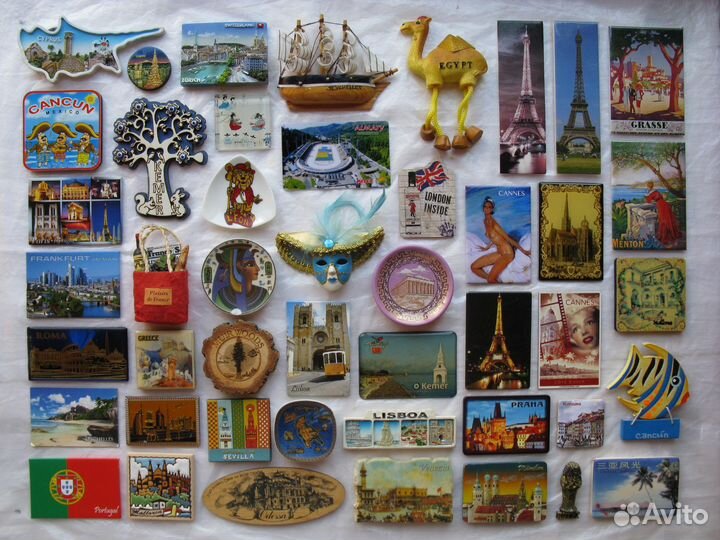 Магниты на холодильник. Часть 6. Зарубежные страны