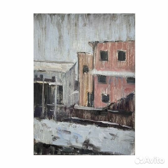 Картина маслом этюд