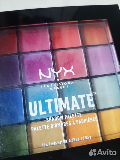 Палетка теней nyx