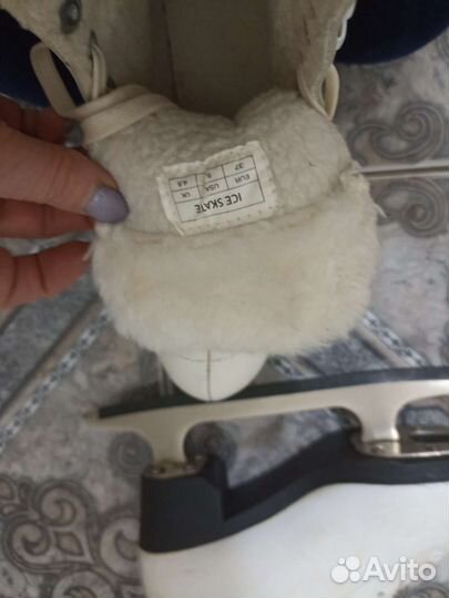 Коньки для фигурного катания 37 размер