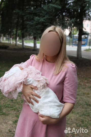 Конверт на выписку для девочки весна, лето
