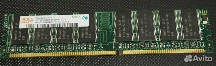 Оперативная память DDR 400 - 512 Мб 256 Мб 128 Mb