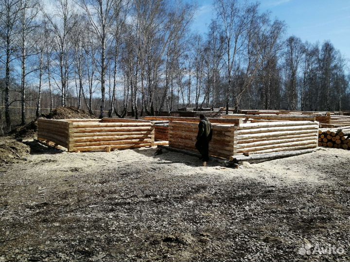 Рубленные бани в наличии