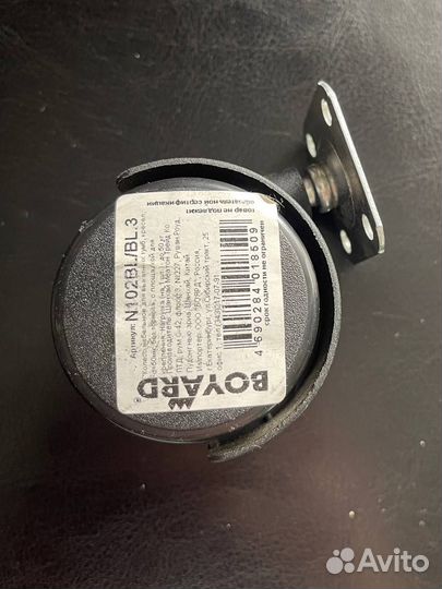 Мебельное колесо boyard, N102BL/BL.3