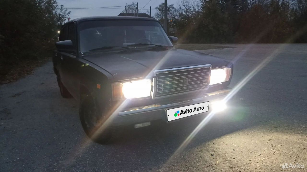 ВАЗ (LADA) 2107 1.5 MT, 2003, битый, 81 000 км с пробегом, цена 65000 руб., Пенза