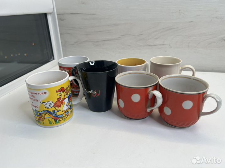 Кружки, стаканы 7 штук