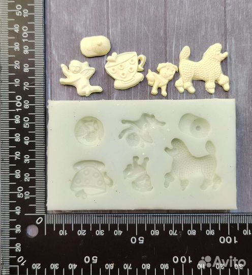 Набор силиконовых форм (молд)