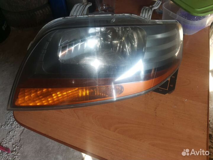 Фара передняя левая шевроле авео т200 2003-2008г
