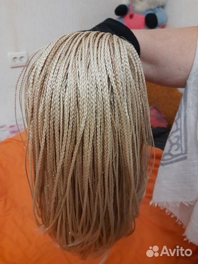 Парик блонд длинный