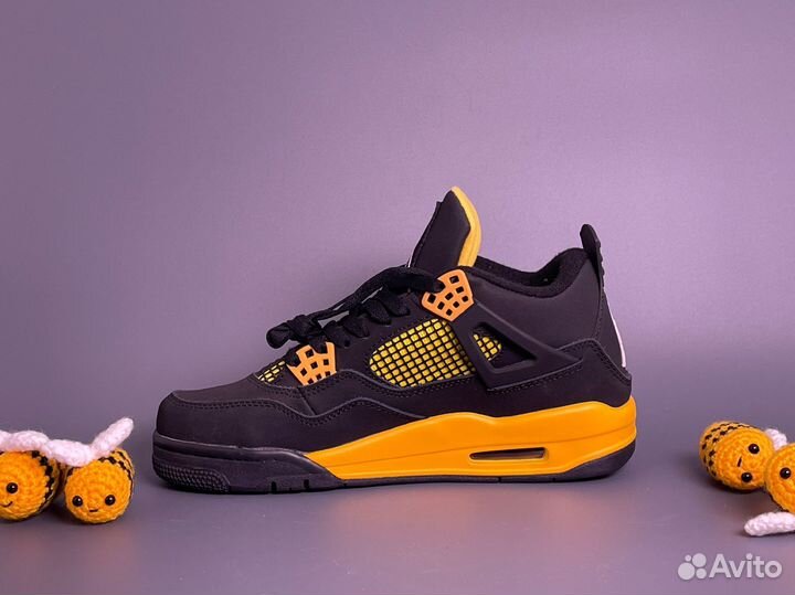 Nike Air Jordan 4 Retro Yellow Thunder Билайн