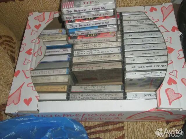 Аудио кассеты, аудио CD диски лицензионные