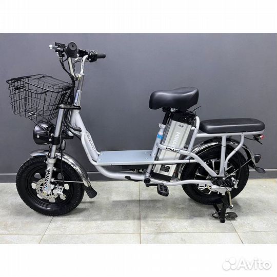 Электровелосипед Minako Monster Gray
