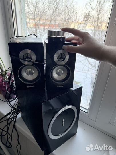 Акустика 2.1 sven