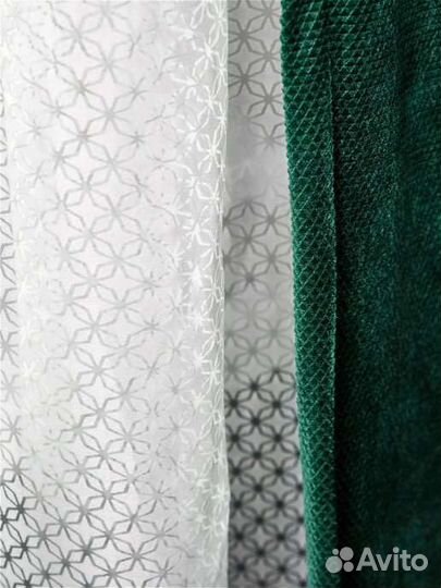 Новые готовые тюли 300х280 на ленте