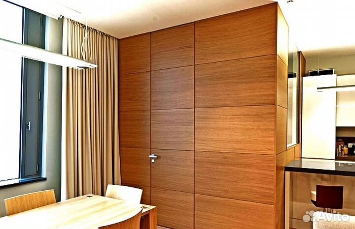 Двери скрытого монтажа экошпон