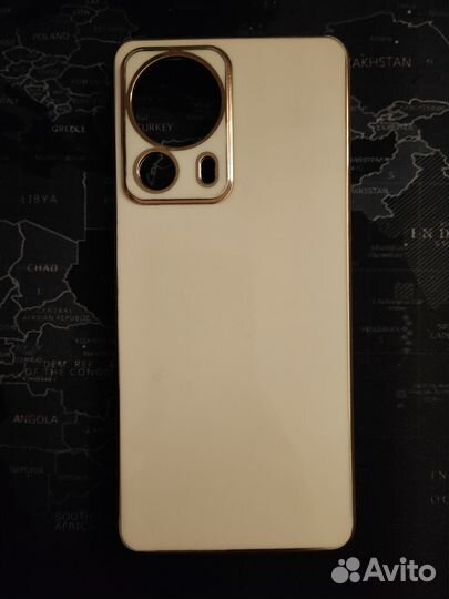 Чехол белый на Xiaomi 13 lite